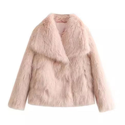 Elegance Plush Coat