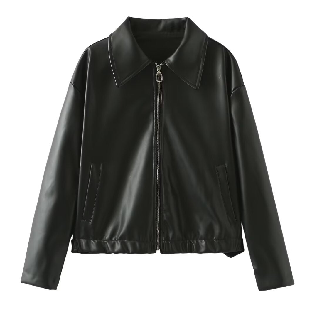 Black Biker Jacket