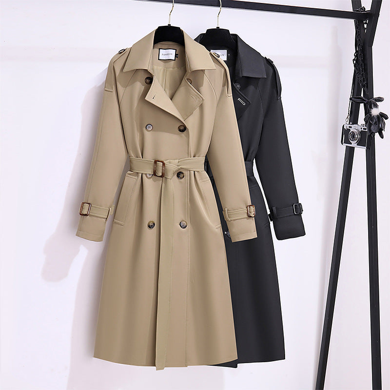 Élina™ | Mid-Length Trench, Chic and Practical