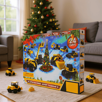 24-Day Christmas Construction Truck Advent Calendar!