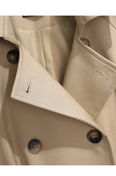 Élina™ | Mid-Length Trench, Chic and Practical