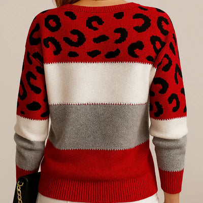 Virelle | Leopard Print Sweater