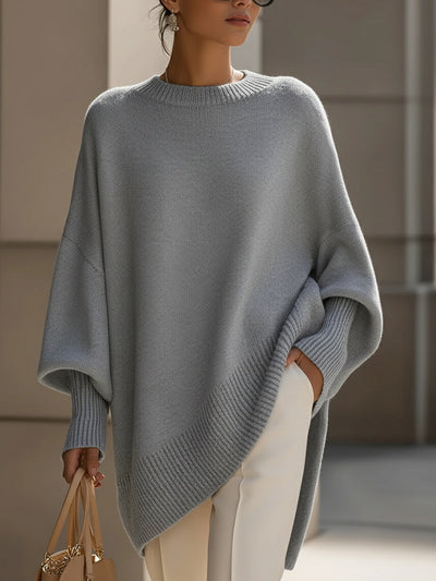 Amilia | Cozy Fit Poncho Sweater