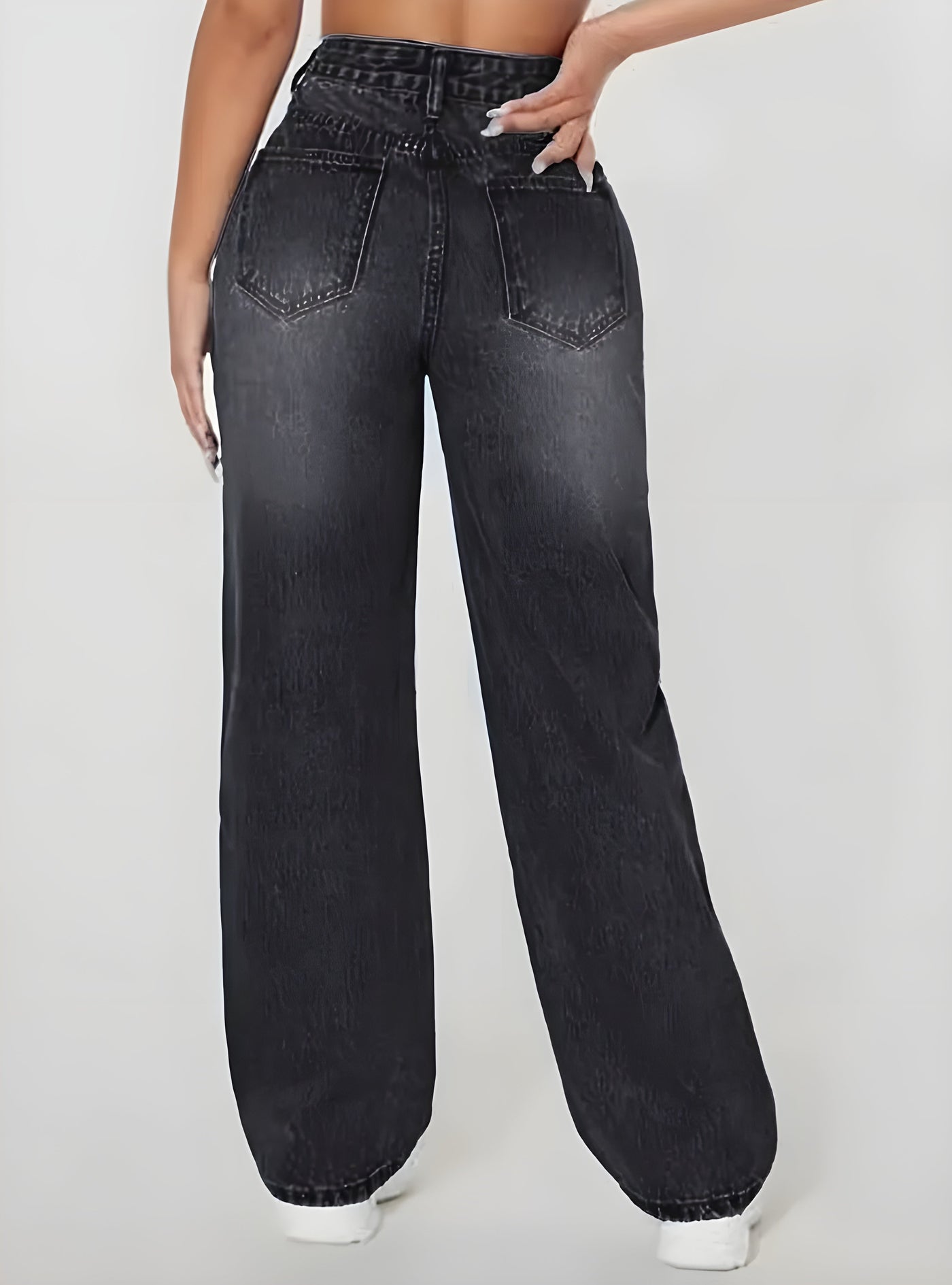 Maya™ | Straight Leg Jeans with Worn Effect – Character and Relaxation