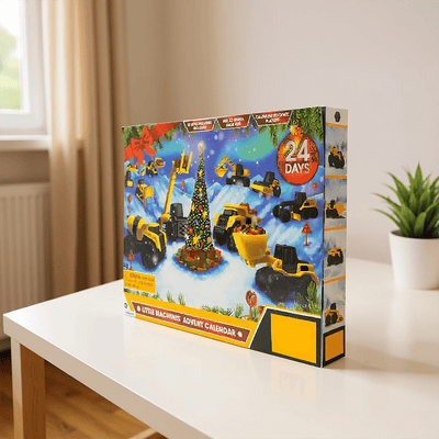 24-Day Christmas Construction Truck Advent Calendar!