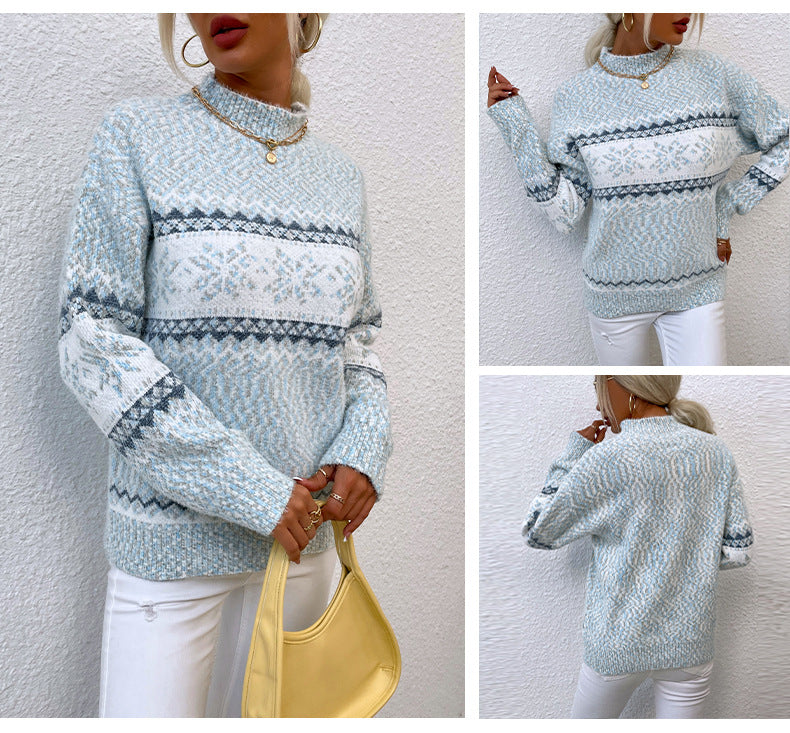 Pull Nordic Neige