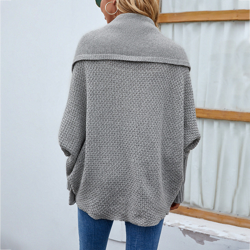 Aura™ | Oversized Batwing Cardigan – Cocooning Elegance