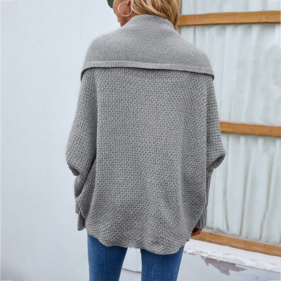 Aura™ | Oversized Batwing Cardigan – Cocooning Elegance