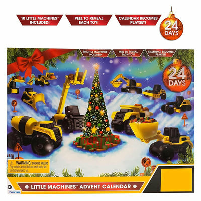 24-Day Christmas Construction Truck Advent Calendar!