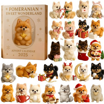 🎄 Pomeranian Sweet Wonderland Advent Calendar 2025 🐾