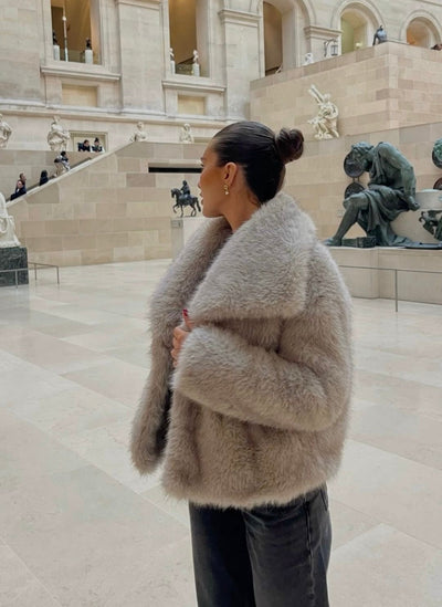 MACY | Faux Fur Coat