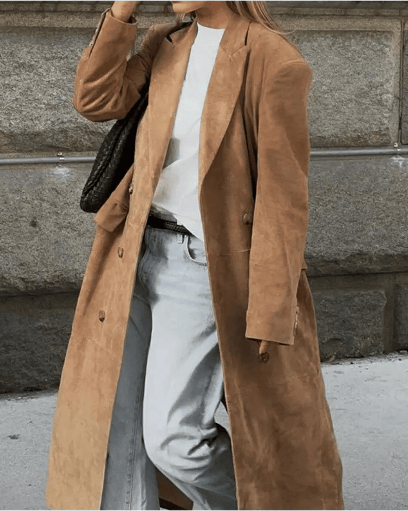 Long Suede Coat