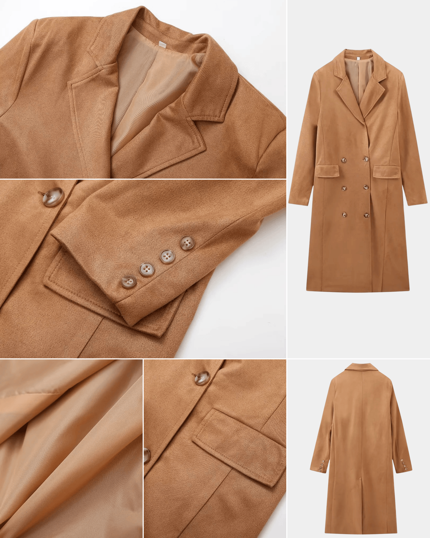 Long Suede Coat