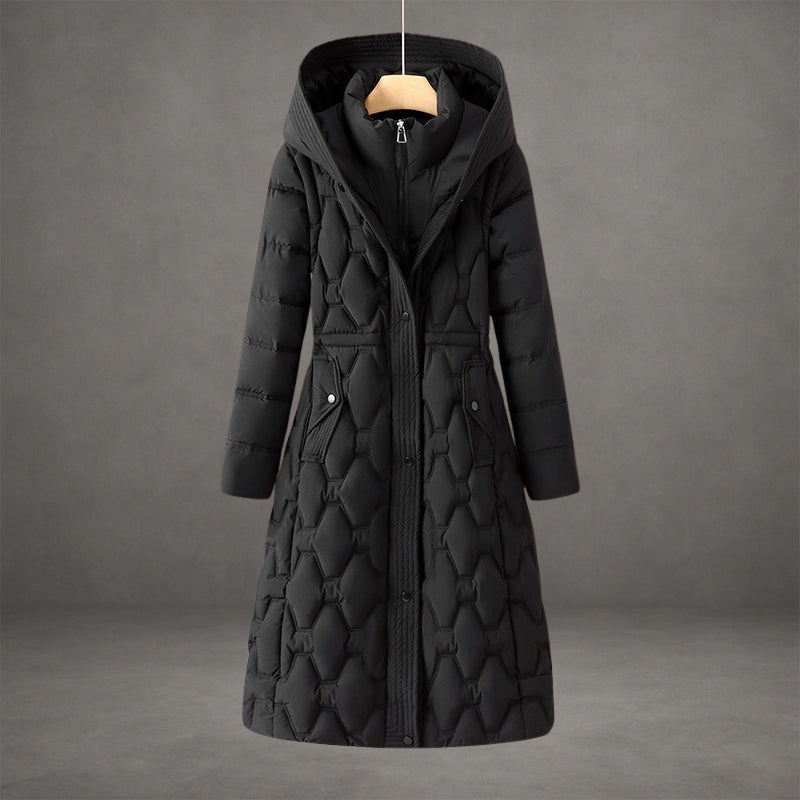 Rosalie | Long Hooded Down Coat