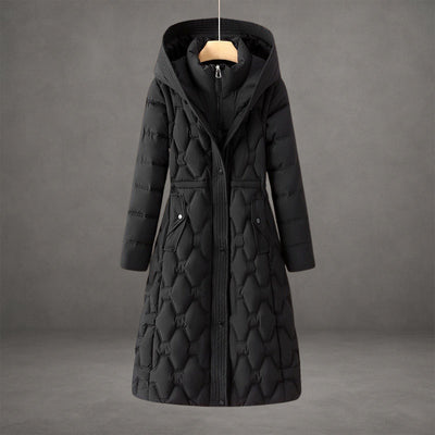 Rosalie | Long Hooded Down Coat