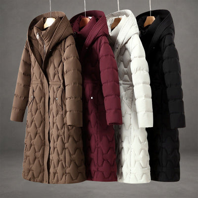 Rosalie | Long Hooded Down Coat