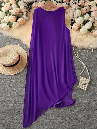 ADDIE | TIMELESS SLEEVELESS MIDI DRESS