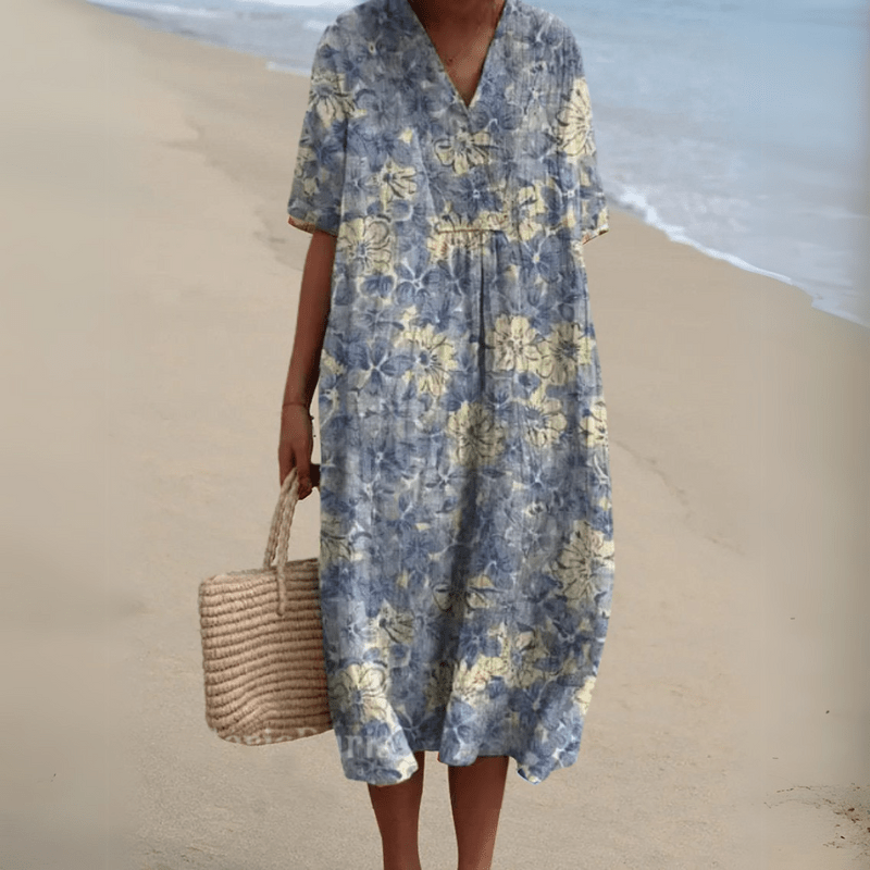 ADELFA | LOOSE COLORFUL DRESS