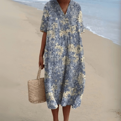 ADELFA | LOOSE COLORFUL DRESS