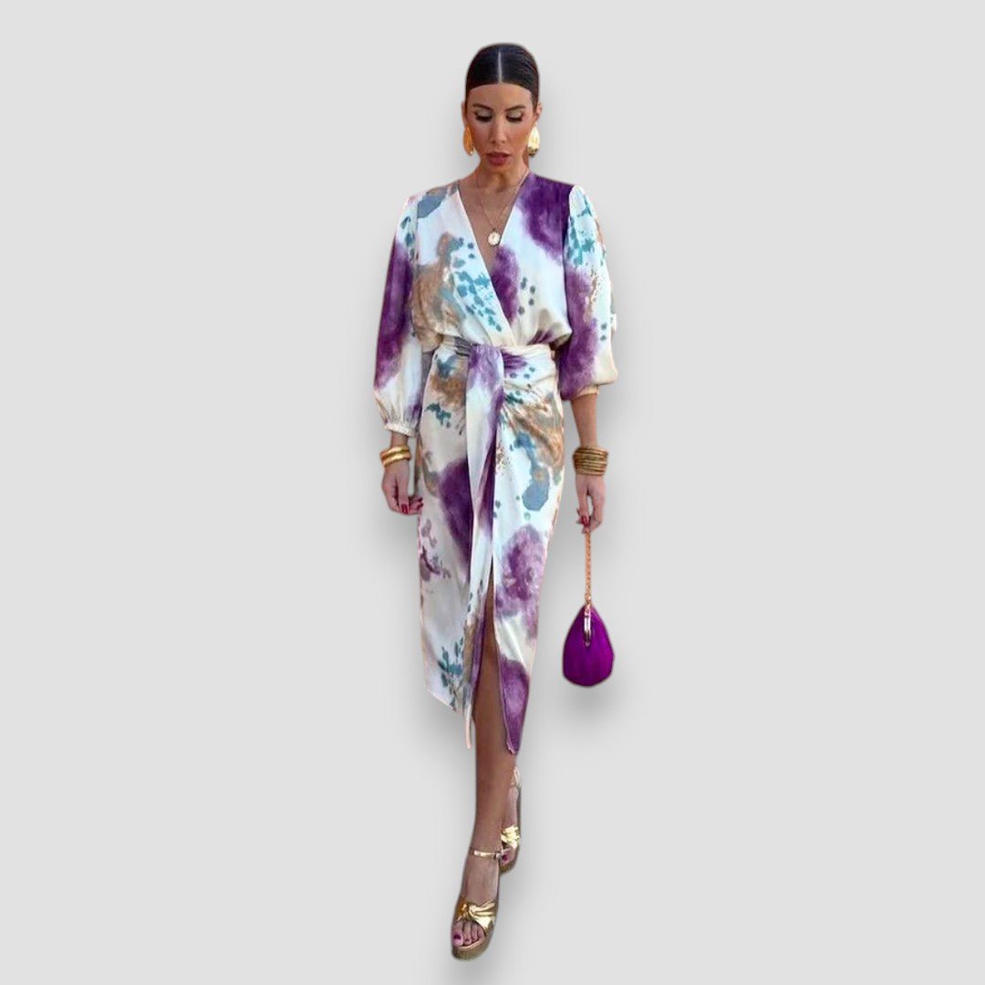 Amara | Elegant V-Neck Dress