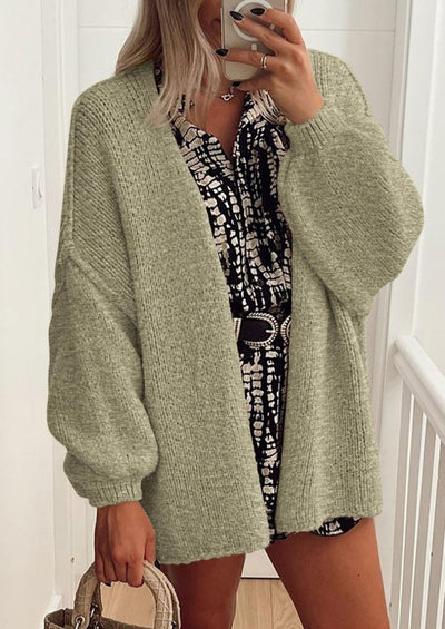 Aria | Oversized Knit Cardigan Sweater