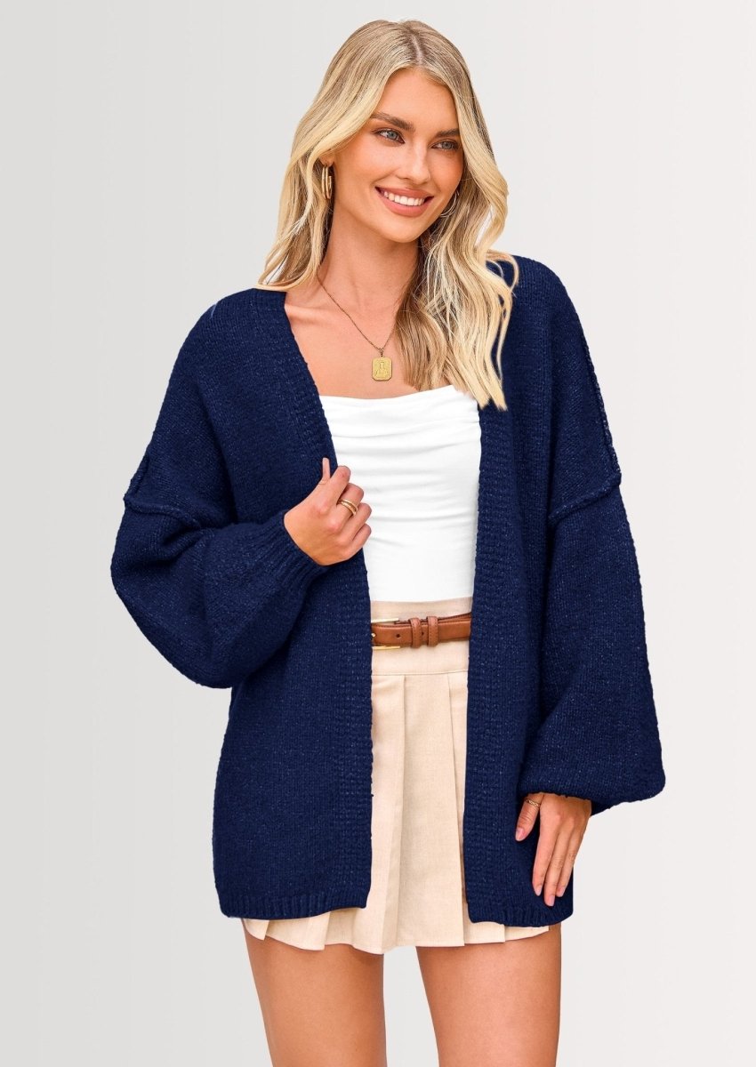 Aria | Oversized Knit Cardigan Sweater