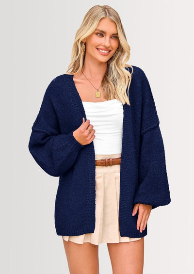 Aria | Oversized Knit Cardigan Sweater