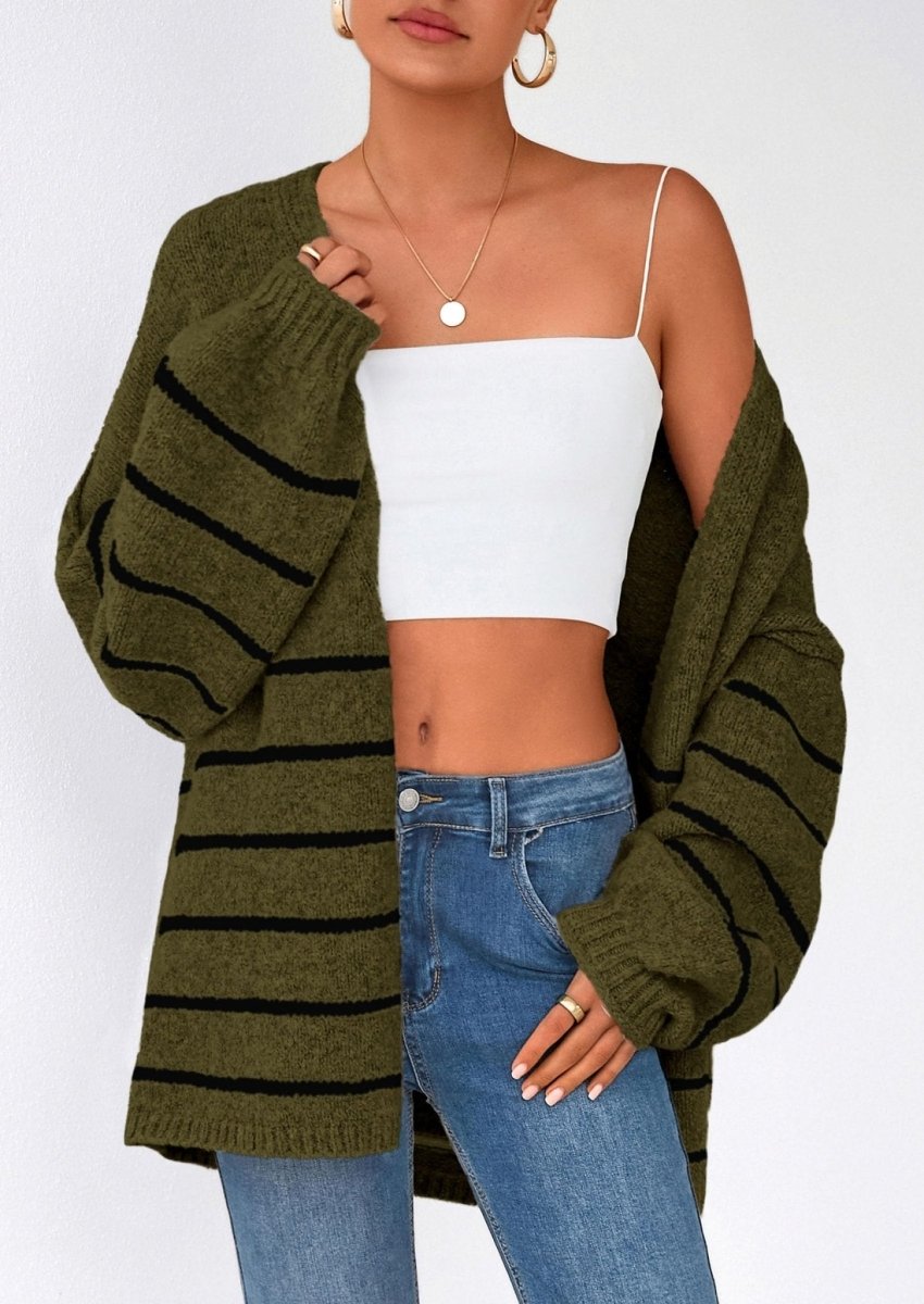 Aria | Oversized Knit Cardigan Sweater