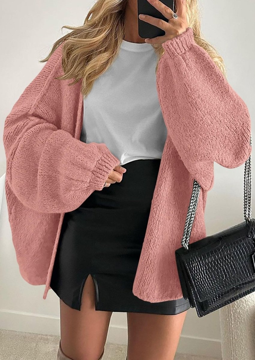 Aria | Oversized Knit Cardigan Sweater