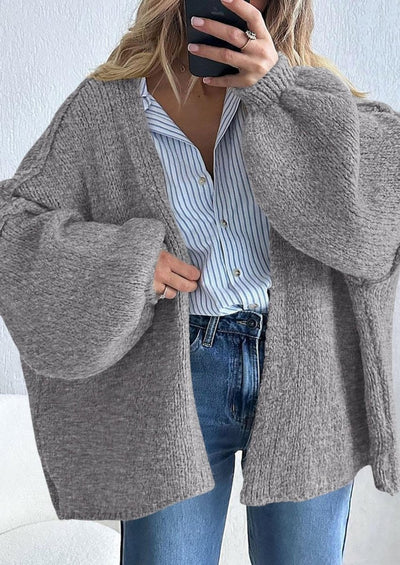 Aria | Oversized Knit Cardigan Sweater