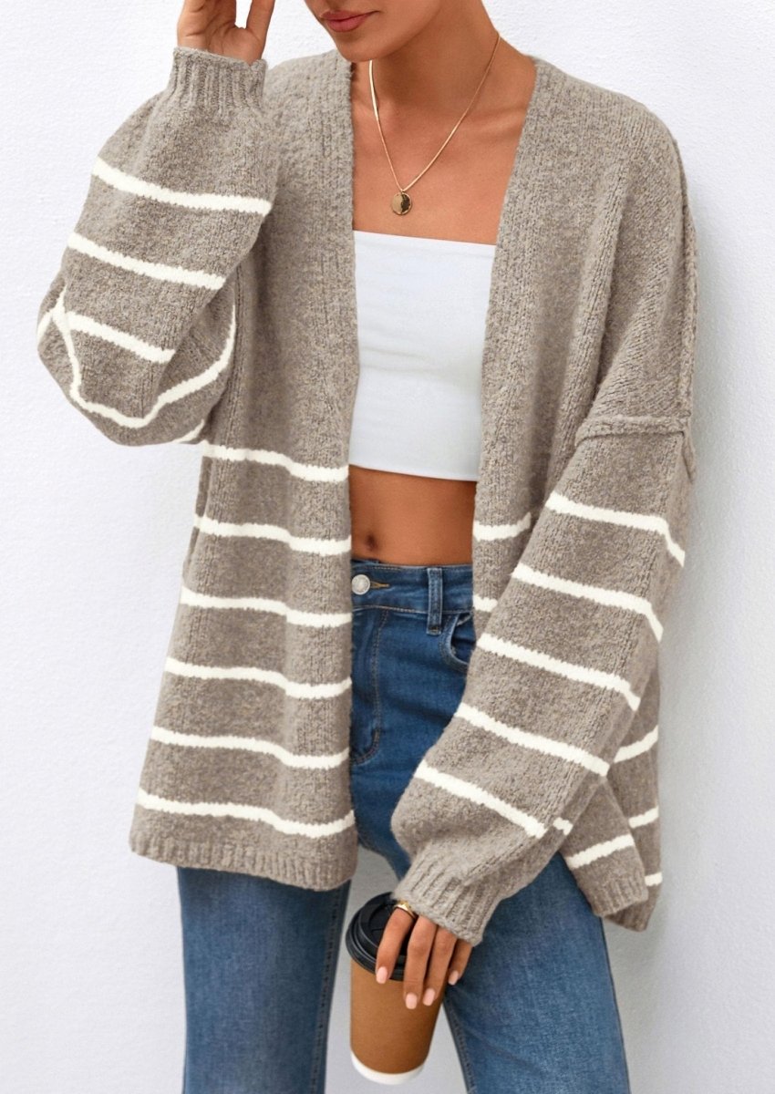 Aria | Oversized Knit Cardigan Sweater