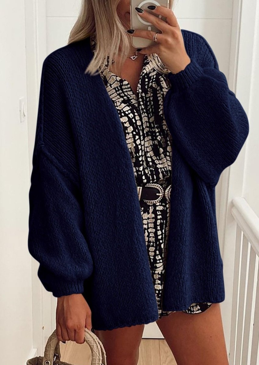 Aria | Oversized Knit Cardigan Sweater