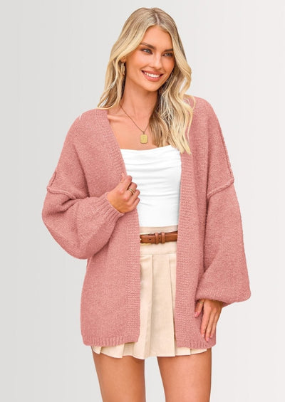 Aria | Oversized Knit Cardigan Sweater