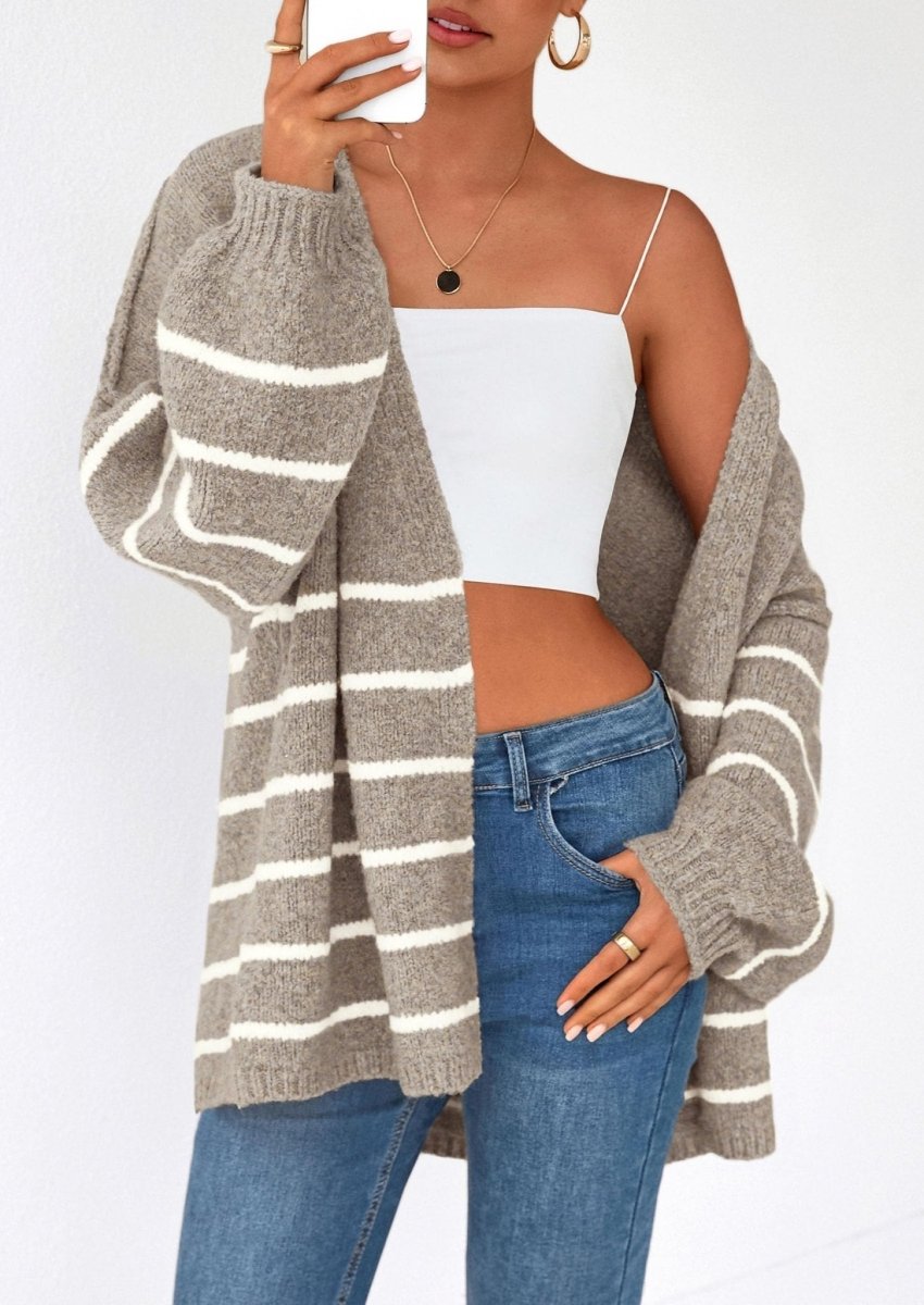 Aria | Oversized Knit Cardigan Sweater