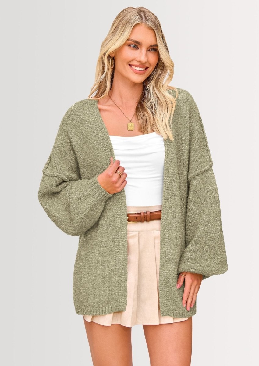 Aria | Oversized Knit Cardigan Sweater