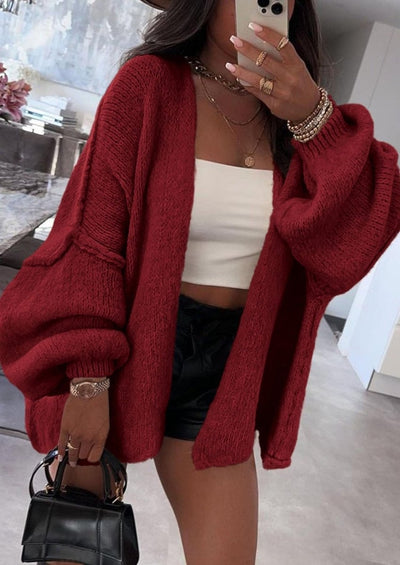 Aria | Oversized Knit Cardigan Sweater