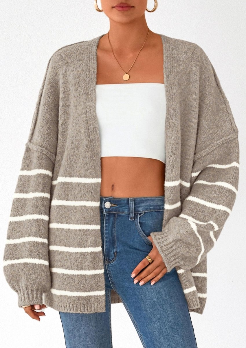 Aria | Oversized Knit Cardigan Sweater