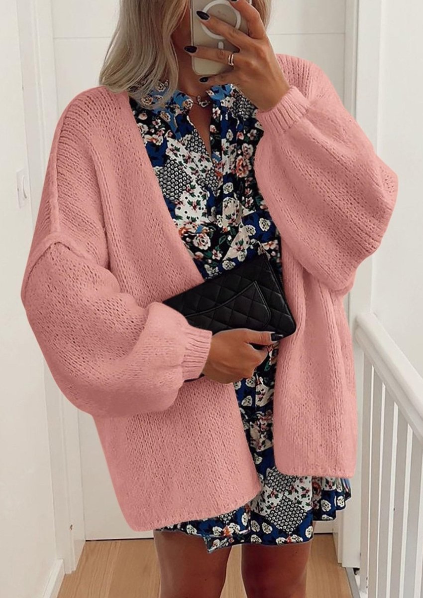 Aria | Oversized Knit Cardigan Sweater