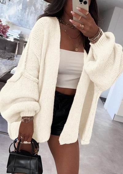 Aria | Oversized Knit Cardigan Sweater