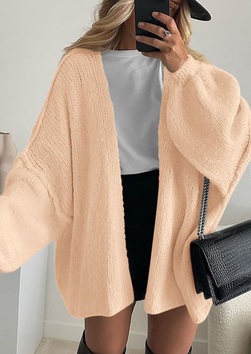 Aria | Oversized Knit Cardigan Sweater