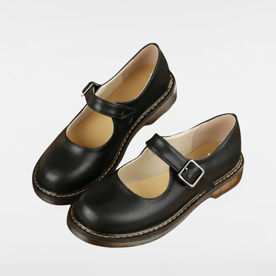 ASTRID | ELEGANT STTRAPPED LEATHER SHOES