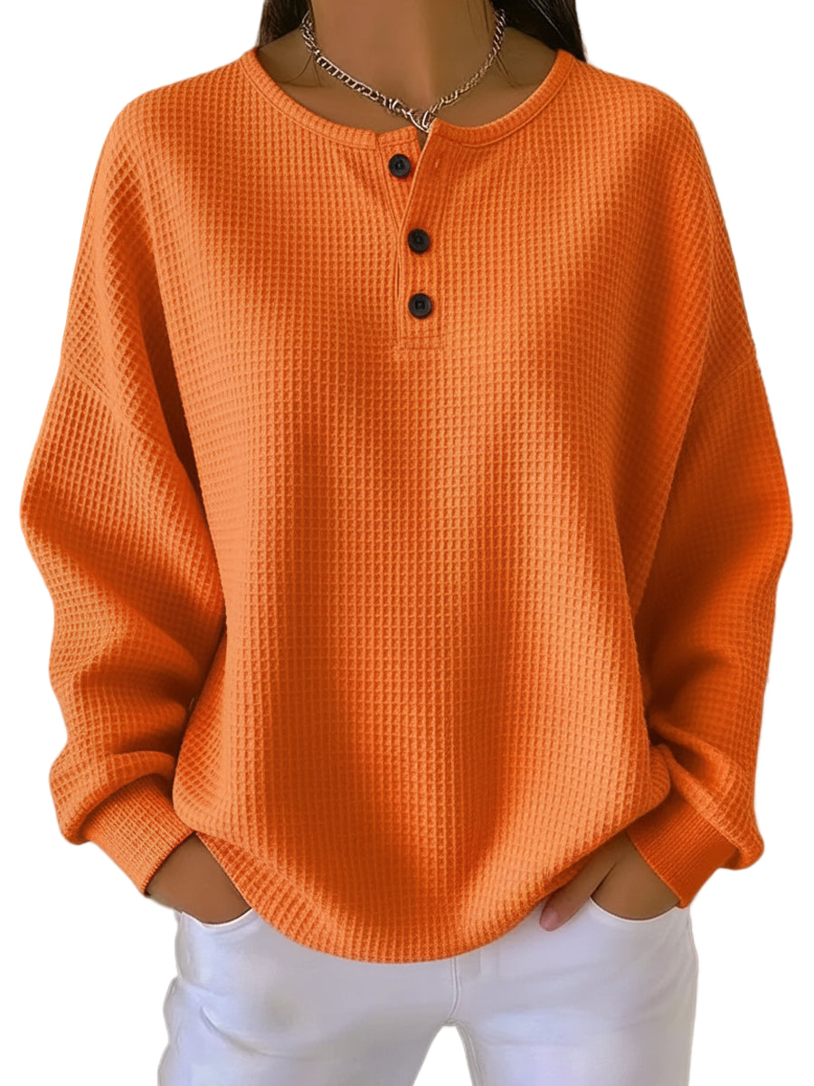 Adele | Sweatshirt with an Elegant Collar