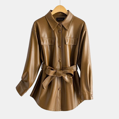 Carina | Leather Jacket