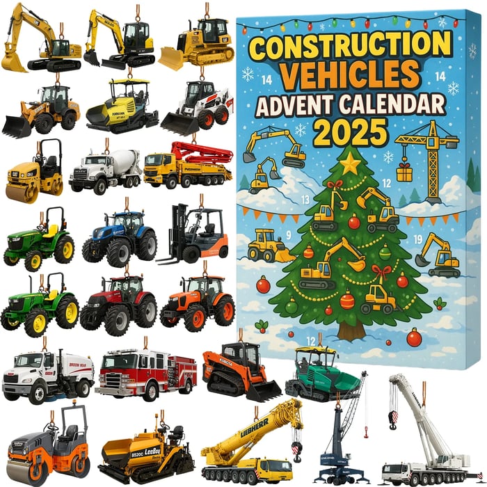🚜 Construction Machinery Advent Calendar 2025
