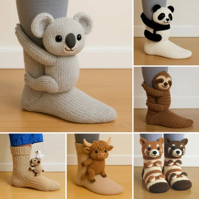 Averra | Cozy Animal Pattern Socks