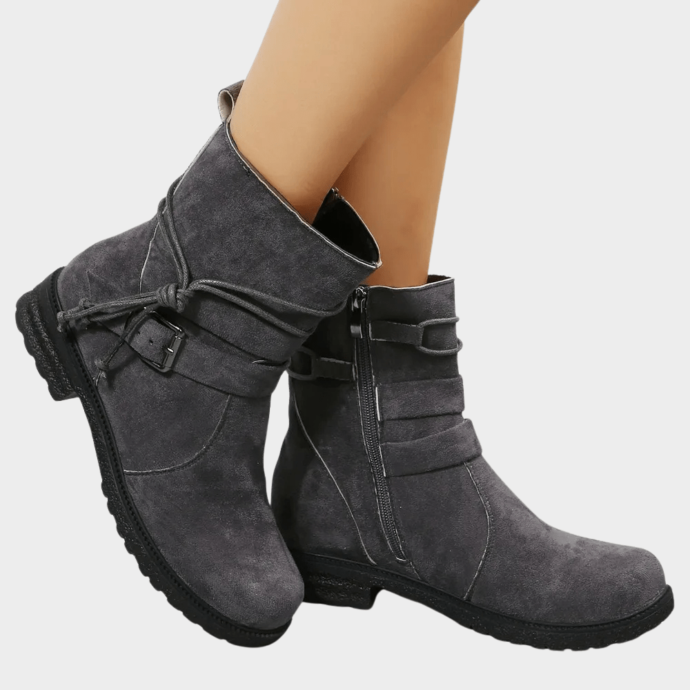 Delaney | Low Heel Ankle Boots