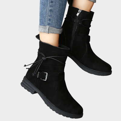 Delaney | Low Heel Ankle Boots