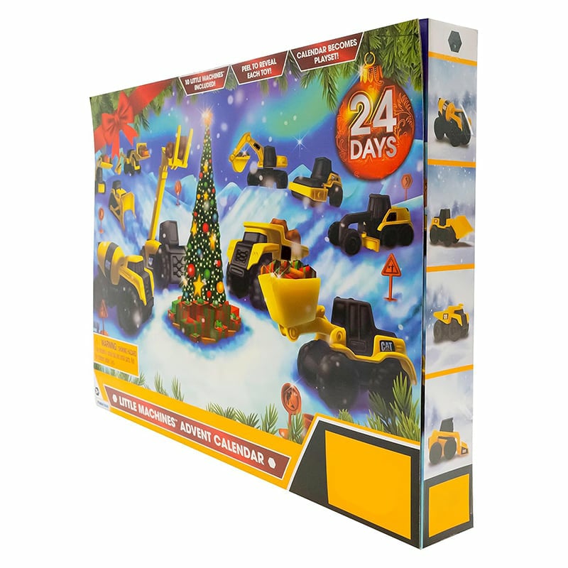 24-Day Christmas Construction Truck Advent Calendar!