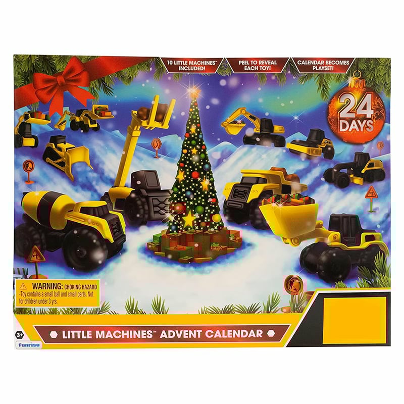 24-Day Christmas Construction Truck Advent Calendar!