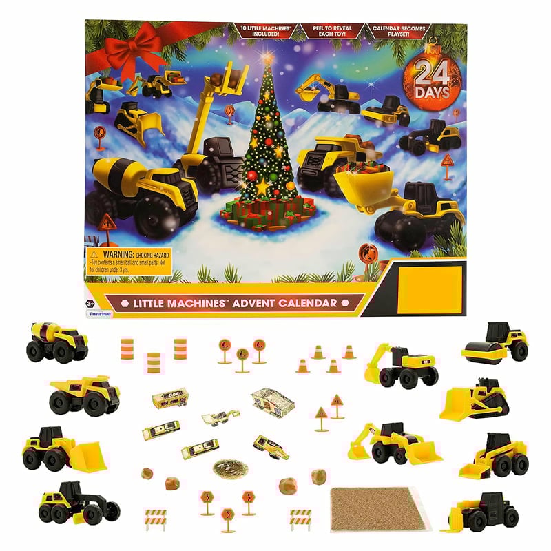 24-Day Christmas Construction Truck Advent Calendar!